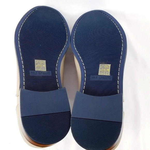 Call It Spring Mens Oxford Shoes Size 12 Beige Tan - Picture 7 of 7